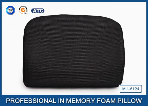 Quality Adult Polyurethane Memory Foam Back Support Cushion / Car Lumbar Support Cushion for sale