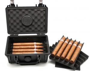 Wholesale Travel Humidor Plastic Cigar Case Waterproof IP67 from china suppliers