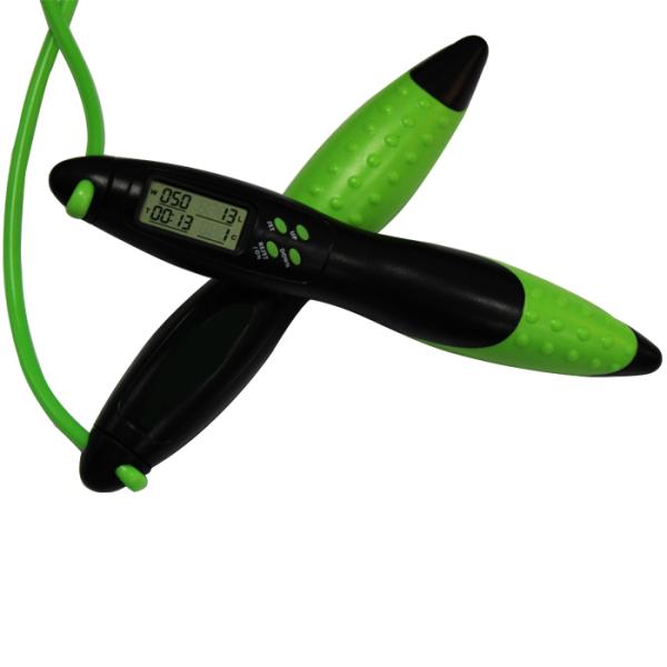 Fitness Jump Rope Full Body Workout With JP-100 Green Multi Function Weighted Skipping Rope