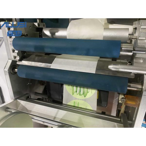 380V Semi Automatic Labeling Machine For Round Beverage Labeling Bottle Labeler