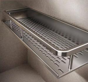 Wholesale Easy Installation Stainless Steel Shower Niches Portable Stainless Steel Niche Shelf from china suppliers
