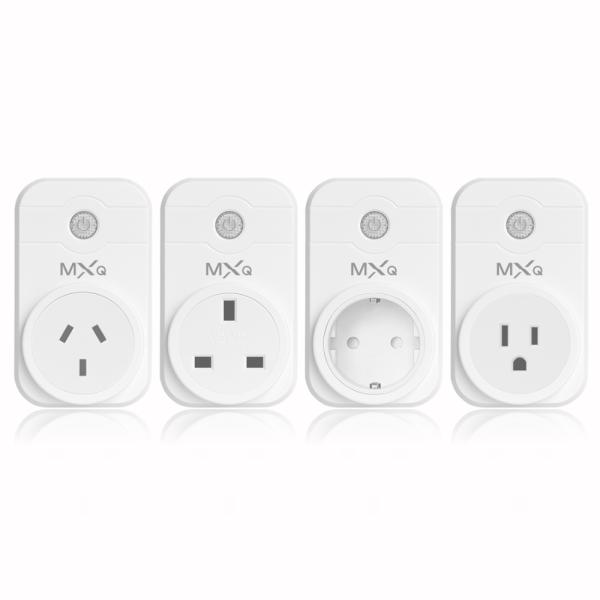 Tuya Smart Life App Control UK Smart Plug Outlets Alexa Standard Grounding