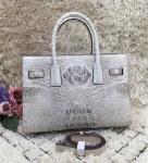 Exotic Genuine Alligator Skin Women Working Totes Large Shoulder Bag Authentic