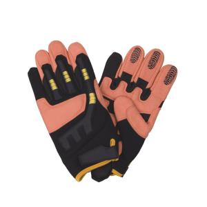 Wholesale Synthetic Leather M209 TPR Impact Protection Mechanic Gloves with Hook Loop Cuff from china suppliers