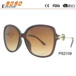 women's retro temperament fashionable sunglasses ,UV 400 Protection Lens