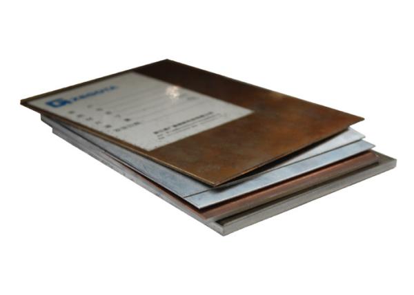 High Strength Copper Clad Stainless Steel Sheets , Copper Clad Stainless Steel