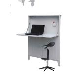 France Style Home Steel PC Desk Metal Home Storage Furniture