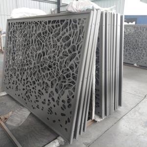 Wholesale Outdoor Pool Aluminum Privacy Fence Panels Rustproof Non Toxic from china suppliers