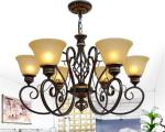 Vintage Loft Chandelier European Fashion Wrought Iron Lighting(WH-CI-145)