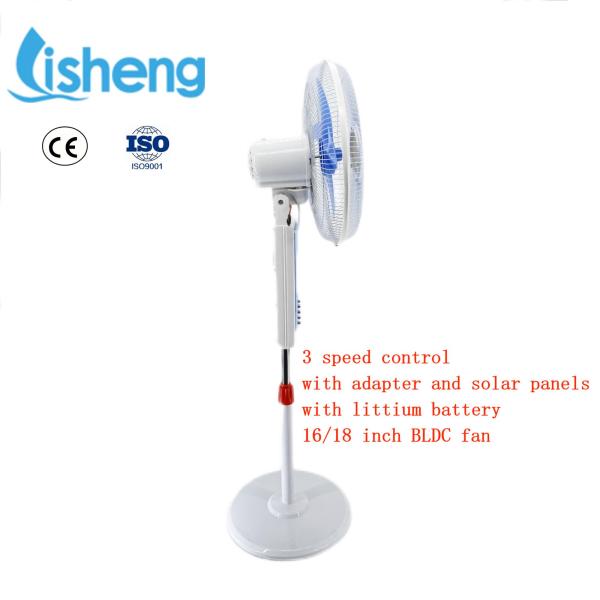 Home Electric Floor Fan 16 Inch With 3 Adjust Speed And Brushless Motor