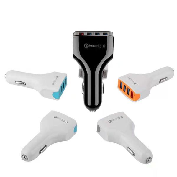 7A 4 USB CAR CHARGER Universal Compatible USB CAR CHARGER for all electronics