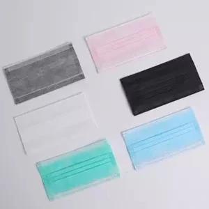 Wholesale Anti Bacteria Disposable Nose Mask 4 Ply Carbon Face Mask With Ear Loop from china suppliers