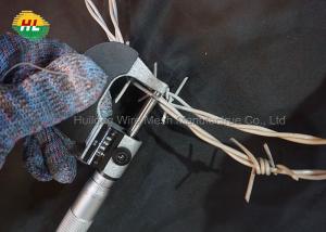 Wholesale 14 Gauge High Tensile Galvanized Barbed Wire , Flexible Concertina Razor Wire from china suppliers