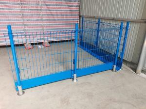 Wholesale Blue Q195 Steel Edge Safety Fence Powder Coated from china suppliers