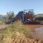 Corrosion Resistant Large Chain Bucket Dredger For Gold Mining