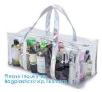 Eco Shopping Bags Toiletry Kits Pvc Zipper Pouch Makeup Cosmetic Travel