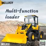 Flexible Front Wheel Shovel Machine Small 58kw 1800kg Rated Load