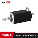 Rated Current 1.0A Nema 8 Spining Rotary Actuator Stepping Motor for Glue