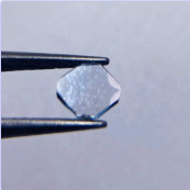 Light or Heavy HPHT Boron Doped Diamond Single Crystal Diamond Plate for Substrate