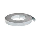30mm Silver Galvanized Steel Anti corrosion Coiled Strap Works With A Drill To