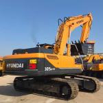 Used Large Excavator Hyundai R305LC-9T Crawler Excavator 1.38m3 Bucket Capacity
