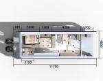 4.0m Width Aluminum House Boat 16 People for Fishing Sunbathing Sightseeing