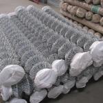 Pressure Treated Wood Type Heat Treated Chain Link Fence for Temporary Outdoor