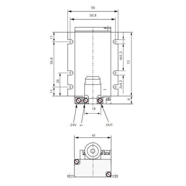 CON021/916-120 EPRO 12.0mm Extended Range Eddy Current Signal Converter