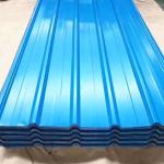 CGCC Grade PVC Corrugated Roofing Sheet with Heat Resistance and Z30-Z40 Coating