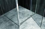 6mm Transparent Bathroom Shower Glass Cabinet 1800x800