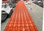 Color Lasting Resin Roof Tiles Environment Friendly ASA Roofing Sheet
