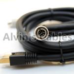 Hirose Original 8 Pin Male to RJ45 Cat6 High Flex Cable for Sony Camera