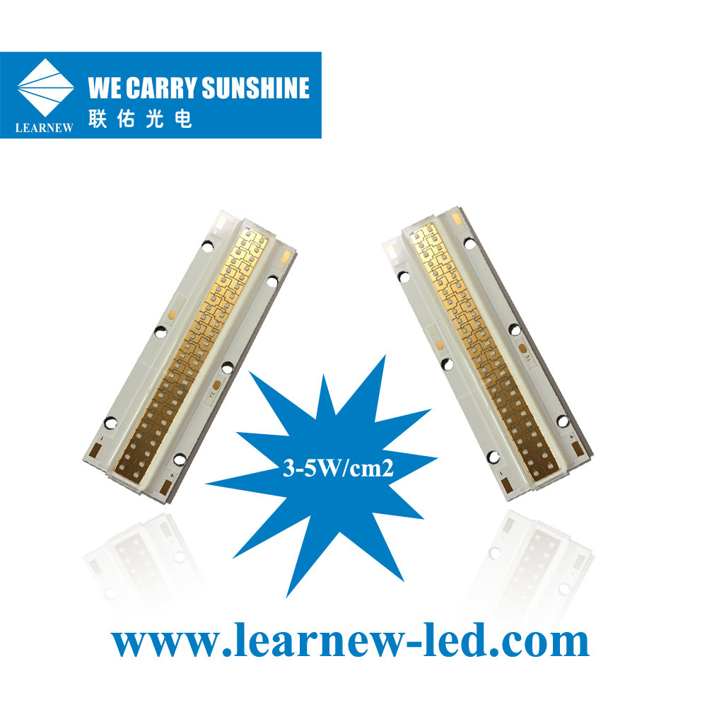 125W 365nm 385nmm 395nm UV LED Chips 120 Degree UVA SMD For 3D Printer Curing