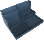 PE Hotel Housekeeping Trolley 2pcs Large Capacity Fibre Bag 70 Liters