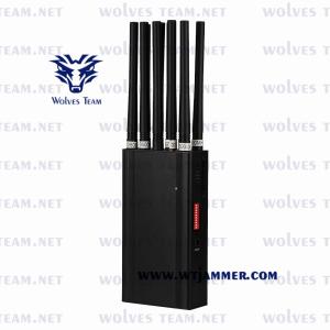 Wholesale Handheld 14 antenna Signal Jammer Mobile Phone GSM CDMA 3G 4G 5G 315/433MHz WIFI GPS Blocker 30 meters from china suppliers