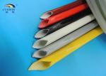 High Temperature Silicone Fiberglass Sleeving for Insulators Fireproof and Eco