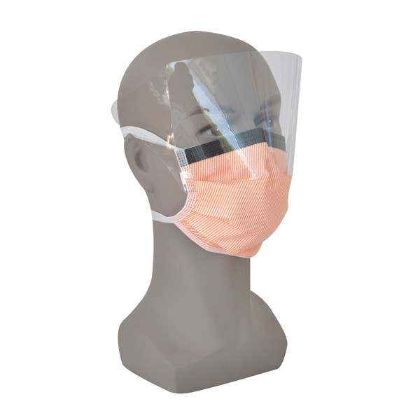 2.5cm Width Disposable Face Mask With Eye Shield
