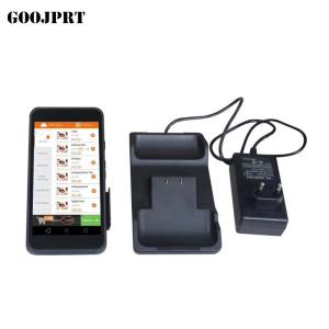 Handheld Portable Pos Terminal barcode scanner Restaurant thermal printer