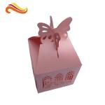 Texture Customized 250G Peral Paper Gift Chocolate Packaging Boxes , Wedding