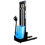 Industrial Power Electric Stacker Forklift 2000lbs Capacity Automatic pallet