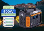 ABS Emergency Energy Storage Outdoor Camping Power Station 241x160x175MM 500W