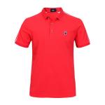 Short Sleeve Men Polo Collar T Shirt