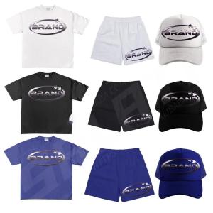 Wholesale Custom Logo Sportswear Men Tracksuit Private Label Sweat Track Suit Set Shorts Pants Summer Men T Shirt and Short Set for Men from china suppliers