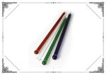 6.8 Inch Straight Colorful Glass Dabber Mixed Color Stick Shaped Dabber