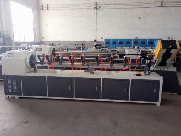 Lengthening Multi - Knife Paper Tube Cutting Machine Paper Tube Length 120-2700