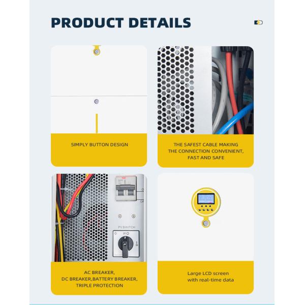 Long Lasting 5-10 KWh Home Energy Storage System With 25C Cycle Life