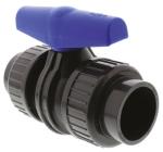 +GF+ 355 PVC-U/EPDM 1" BS Double Union Ball Valve – Corrosion-Resistant