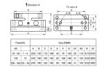 RJ-6C 10ton 20ton 30ton Double Ended Shear Beam Force Sensor Weight Sensor Load