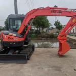 5 Ton Mini diesel Used Excavator Hitachi ZX55 Pre Owned Crawler