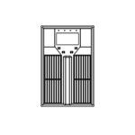 Low Noise 2KVA High Frequency UPS System Telecom Power Supply